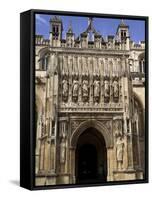 Doorway, Gloucester Cathedral, Gloucester, Gloucestershire, England, United Kingdom-G Richardson-Framed Stretched Canvas