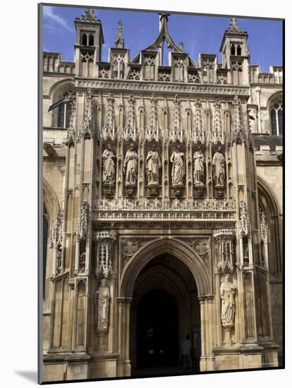 Doorway, Gloucester Cathedral, Gloucester, Gloucestershire, England, United Kingdom-G Richardson-Mounted Photographic Print