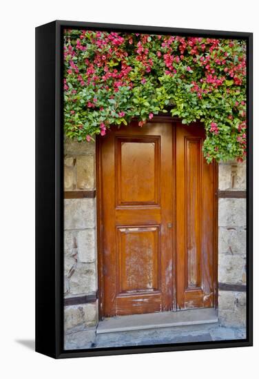 Doorway in Antalya, Turkey-Darrell Gulin-Framed Stretched Canvas