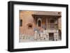 Doorway in Inner courtyard of Malbork Castle.-Mallorie Ostrowitz-Framed Photographic Print