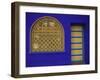 Doorway in Jardin Majorelle, Marrakech, Morocco-Darrell Gulin-Framed Photographic Print