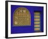 Doorway in Jardin Majorelle, Marrakech, Morocco-Darrell Gulin-Framed Photographic Print