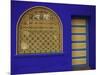 Doorway in Jardin Majorelle, Marrakech, Morocco-Darrell Gulin-Mounted Photographic Print