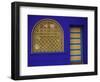 Doorway in Jardin Majorelle, Marrakech, Morocco-Darrell Gulin-Framed Photographic Print