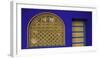 Doorway in Jardin Majorelle, Marrakech, Morocco-Darrell Gulin-Framed Photographic Print