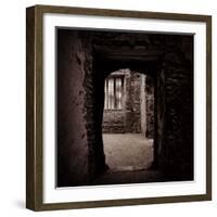 Doorway in Medieval Castle Ruins-Clive Nolan-Framed Photographic Print