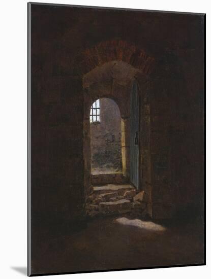 Doorway in Meissen, 1827-Caspar David Friedrich-Mounted Giclee Print