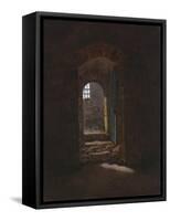 Doorway in Meissen, 1827-Caspar David Friedrich-Framed Stretched Canvas
