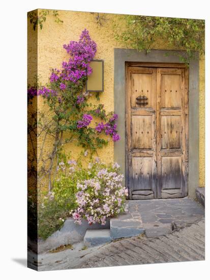 Doorway in Mexico I-Kathy Mahan-Stretched Canvas