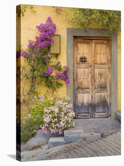 Doorway in Mexico I-Kathy Mahan-Stretched Canvas