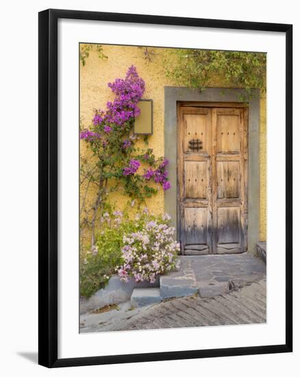 Doorway in Mexico I-Kathy Mahan-Framed Photographic Print