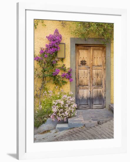 Doorway in Mexico I-Kathy Mahan-Framed Photographic Print