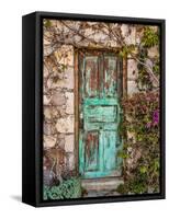 Doorway in Mexico II-Kathy Mahan-Framed Stretched Canvas
