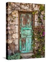 Doorway in Mexico II-Kathy Mahan-Stretched Canvas