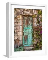 Doorway in Mexico II-Kathy Mahan-Framed Photographic Print