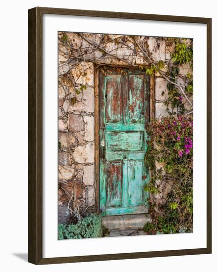 Doorway in Mexico II-Kathy Mahan-Framed Photographic Print