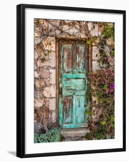 Doorway in Mexico II-Kathy Mahan-Framed Photographic Print