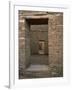 Doorway in Pueblo Bonito, Chaco Canyon National Park, New Mexico-Greg Probst-Framed Photographic Print