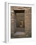 Doorway in Pueblo Bonito, Chaco Canyon National Park, New Mexico-Greg Probst-Framed Photographic Print