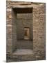 Doorway in Pueblo Bonito, Chaco Canyon National Park, New Mexico-Greg Probst-Mounted Photographic Print