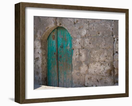 Doorway in Small Village, Cappadoccia, Turkey-Darrell Gulin-Framed Photographic Print