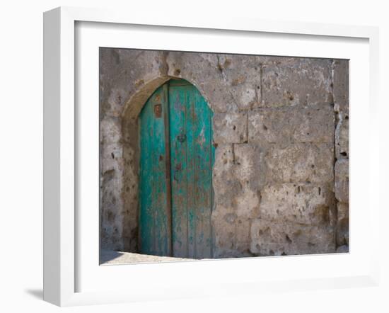 Doorway in Small Village, Cappadoccia, Turkey-Darrell Gulin-Framed Photographic Print