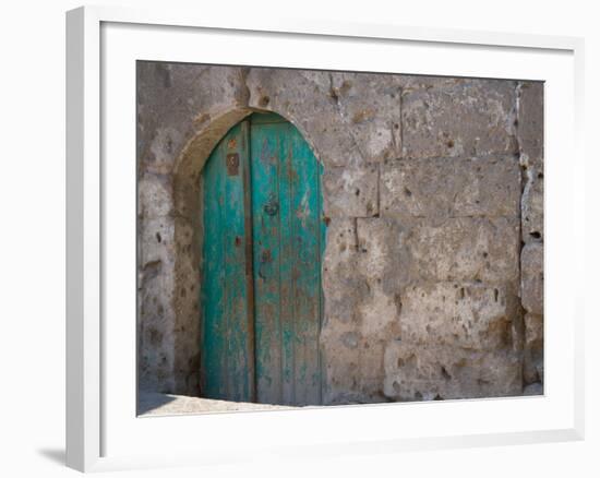 Doorway in Small Village, Cappadoccia, Turkey-Darrell Gulin-Framed Photographic Print