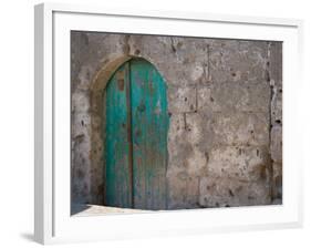 Doorway in Small Village, Cappadoccia, Turkey-Darrell Gulin-Framed Photographic Print