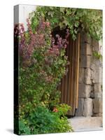 Doorway in Small Village in Cappadoccia, Turkey-Darrell Gulin-Stretched Canvas