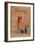 'Doorway in the Temple of Isis', c1905, (1912)-Walter Frederick Roofe Tyndale-Framed Giclee Print