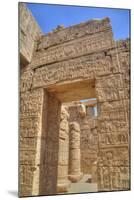 Doorway in the Temple of Khonsu, Karnak Temple, Luxor, Thebes, Egypt, North Africa, Africa-Richard Maschmeyer-Mounted Photographic Print