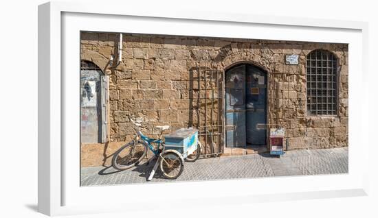 Doorway of a building, Jaffa, Tel Aviv, Israel-null-Framed Photographic Print