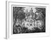 Doorway of Angkor Thom, Illustration from "Atlas Du Voyage D'Exploration En Indochine, 1866-68"-null-Framed Giclee Print