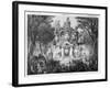 Doorway of Angkor Thom, Illustration from "Atlas Du Voyage D'Exploration En Indochine, 1866-68"-null-Framed Giclee Print