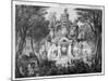 Doorway of Angkor Thom, Illustration from "Atlas Du Voyage D'Exploration En Indochine, 1866-68"-null-Mounted Giclee Print