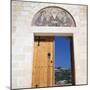 Doorway of Ayios Neophytos Monastery Near Paphos, 12th Century-CM Dixon-Mounted Photographic Print