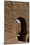 Doorway of Spanish Mission at Pecos Pueblo, Seat of the 17Th-Century Pueblo Revolt, New Mexico.-null-Mounted Giclee Print