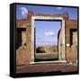 Doorway of the Building of Eumachia in the Forum, Pompeii, Italy-CM Dixon-Framed Stretched Canvas