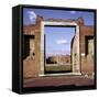 Doorway of the Building of Eumachia in the Forum, Pompeii, Italy-CM Dixon-Framed Stretched Canvas