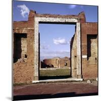 Doorway of the Building of Eumachia in the Forum, Pompeii, Italy-CM Dixon-Mounted Photographic Print