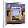 Doorway of the Building of Eumachia in the Forum, Pompeii, Italy-CM Dixon-Framed Photographic Print