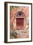 Doorway of the Monastery of S Benedict (Sagro Speco) at Subiaco-Alberto Pisa-Framed Giclee Print