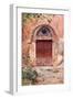 Doorway of the Monastery of S Benedict (Sagro Speco) at Subiaco-Alberto Pisa-Framed Giclee Print