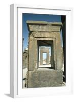 Doorway of the Palace of Darius, Persepolis, Iran-Vivienne Sharp-Framed Photographic Print