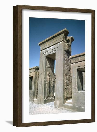 Doorway of the Palace of Darius, Persepolis, Iran-Vivienne Sharp-Framed Photographic Print