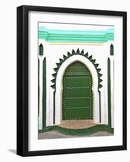 Doorway That Inspired Matisse, Tangier, Morocco, North Africa-Neil Farrin-Framed Photographic Print