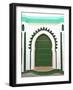 Doorway That Inspired Matisse, Tangier, Morocco, North Africa-Neil Farrin-Framed Photographic Print