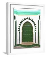 Doorway That Inspired Matisse, Tangier, Morocco, North Africa-Neil Farrin-Framed Photographic Print