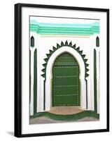 Doorway That Inspired Matisse, Tangier, Morocco, North Africa-Neil Farrin-Framed Photographic Print