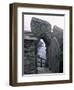 Doorway, Tintagel Castle, Cornwall, England, United Kingdom-Adam Woolfitt-Framed Photographic Print